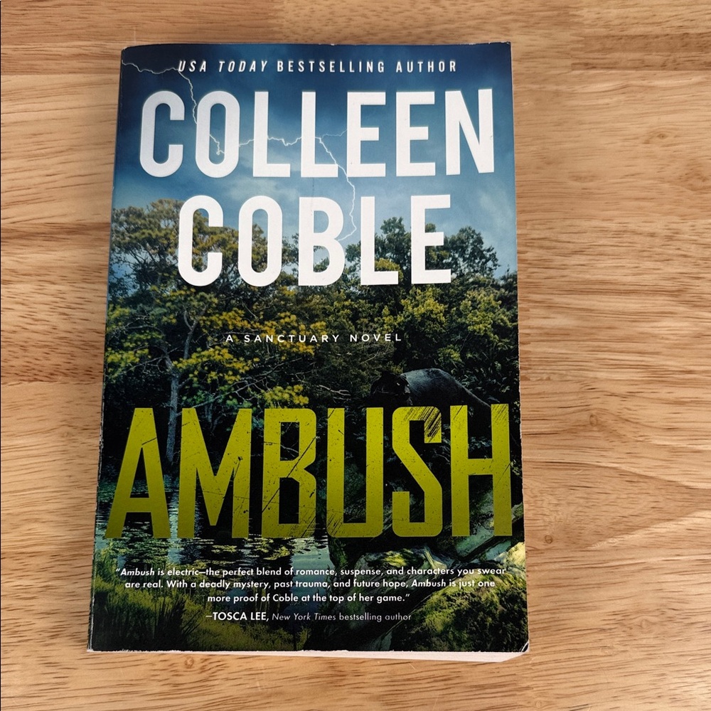 Colleen Coble 'Ambush' Book -paperback